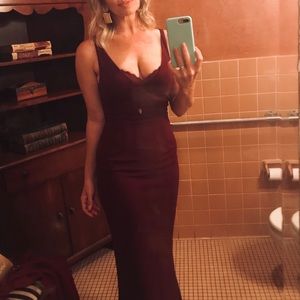 Lulus plum purple formal dress